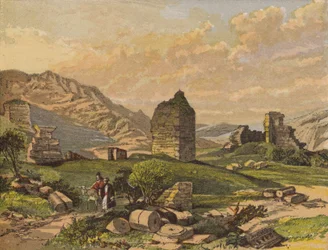 De Ruïnes van de Tempel van Diana, Efeze